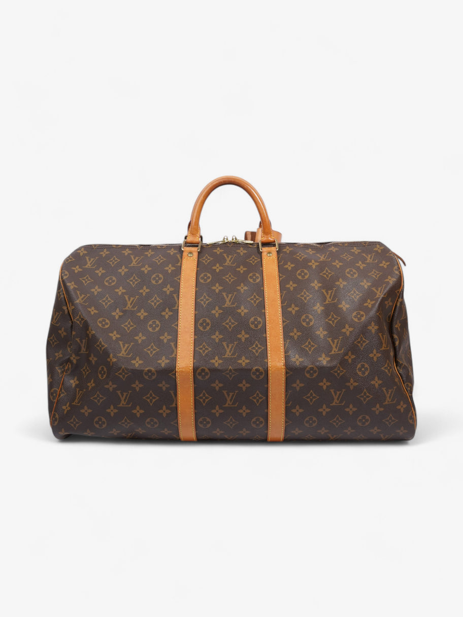 Louis Vuitton Keepall Monogram Coated Canvas 55 Image 4