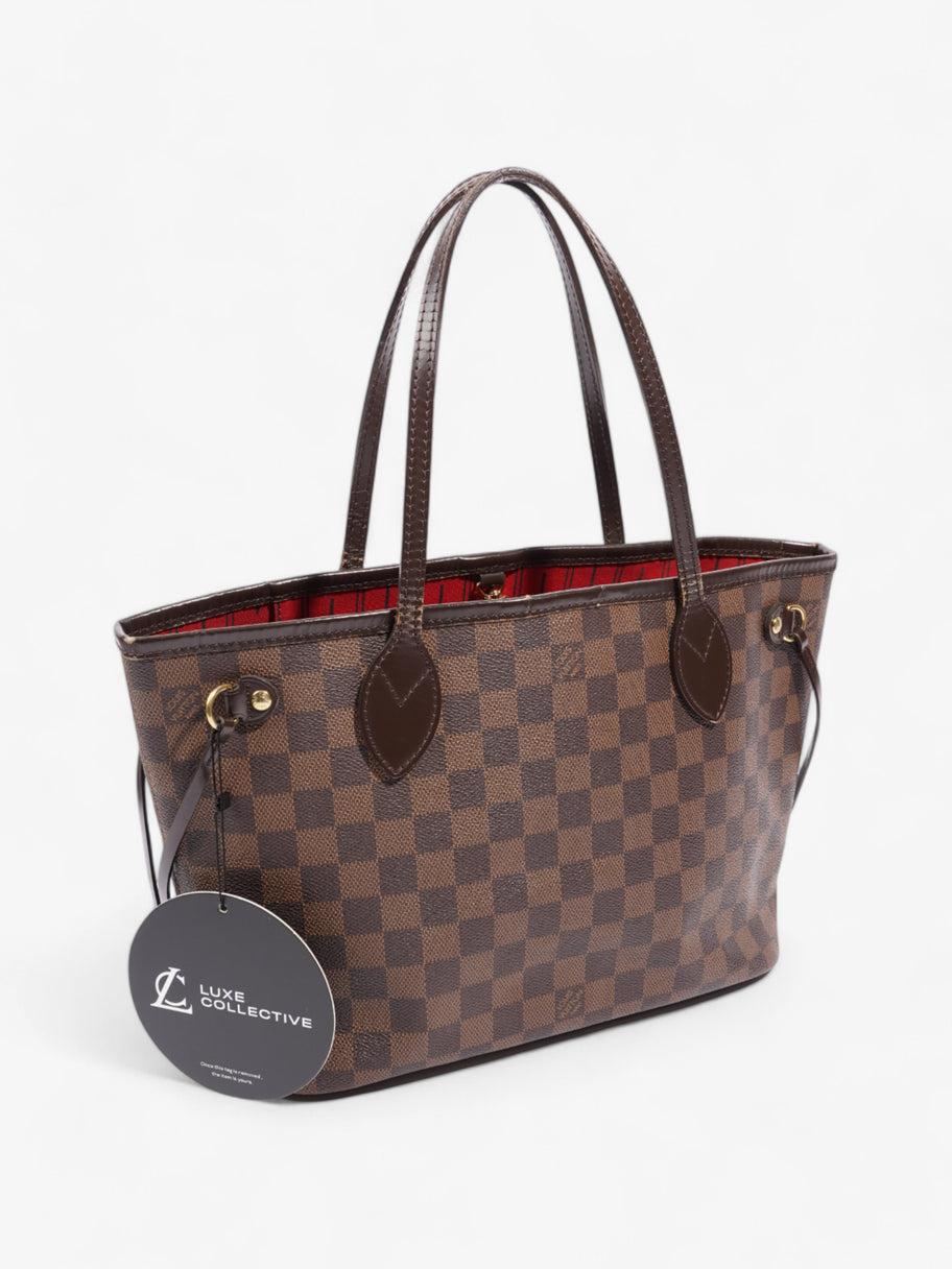Louis Vuitton Neverfull Damier Ebene Coated Canvas PM Image 10