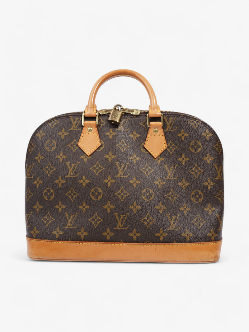  Louis Vuitton Alma Monogram Coated Canvas PM