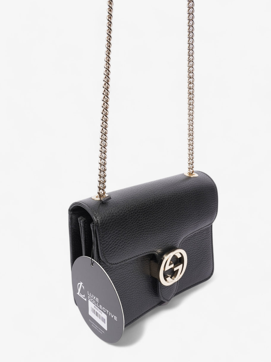 Gucci Interlocking G Bag Black Leather Small Image 11