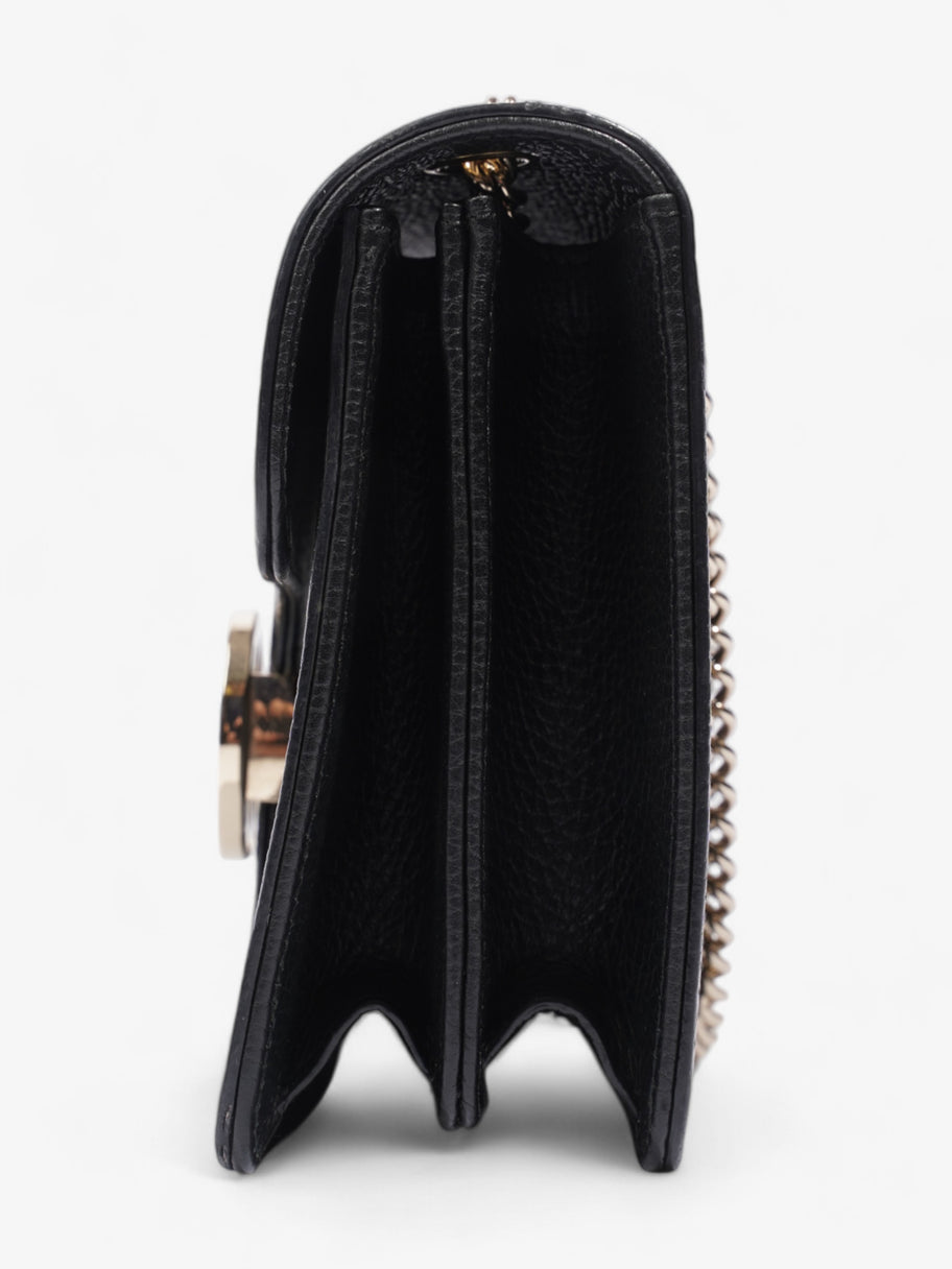 Gucci Interlocking G Bag Black Leather Small Image 3