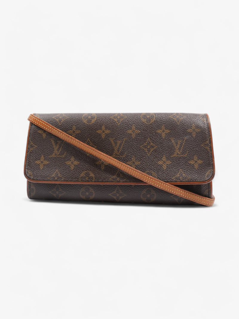  Louis Vuitton Twin Pochette Monogram Coated Canvas GM