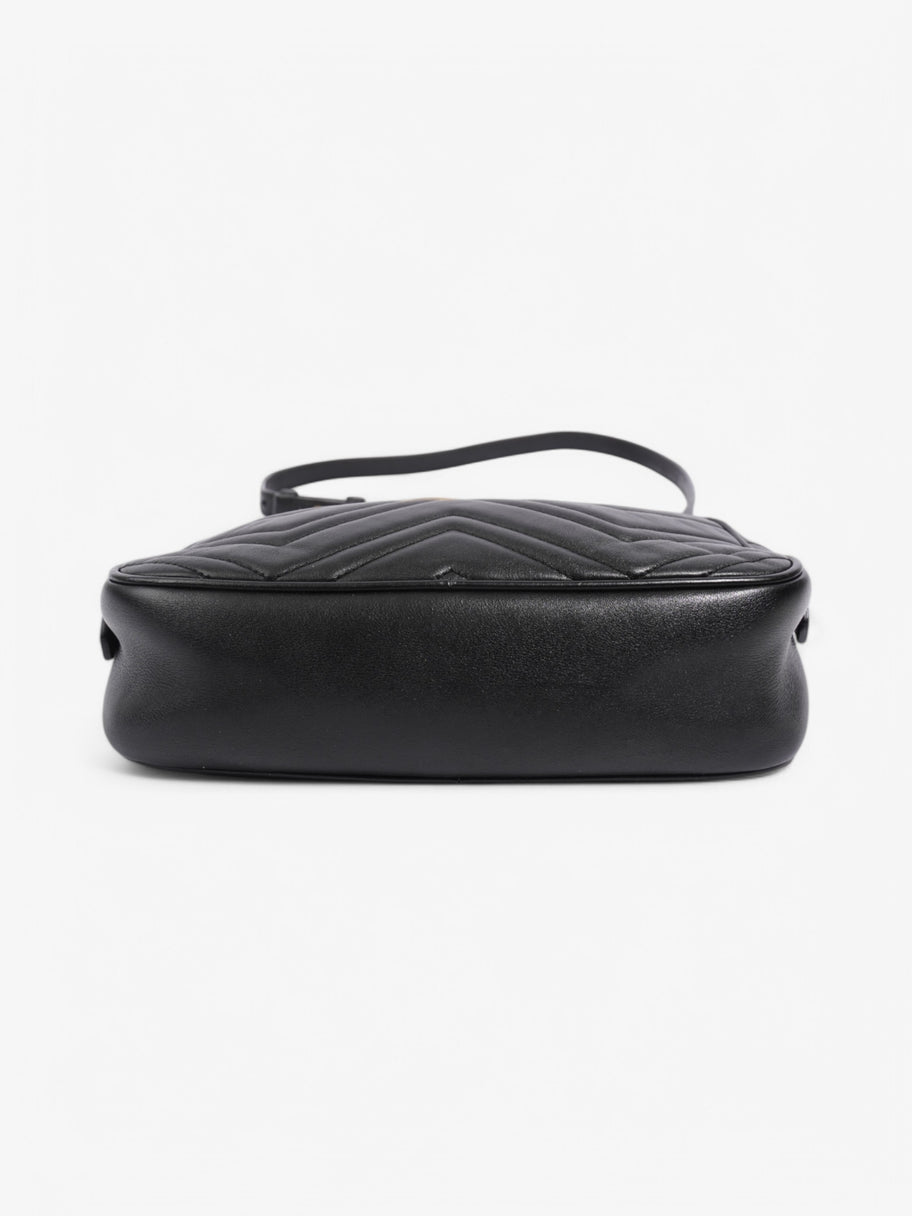 Gucci Marmont Zip Black Matelasse Leather Small Image 6