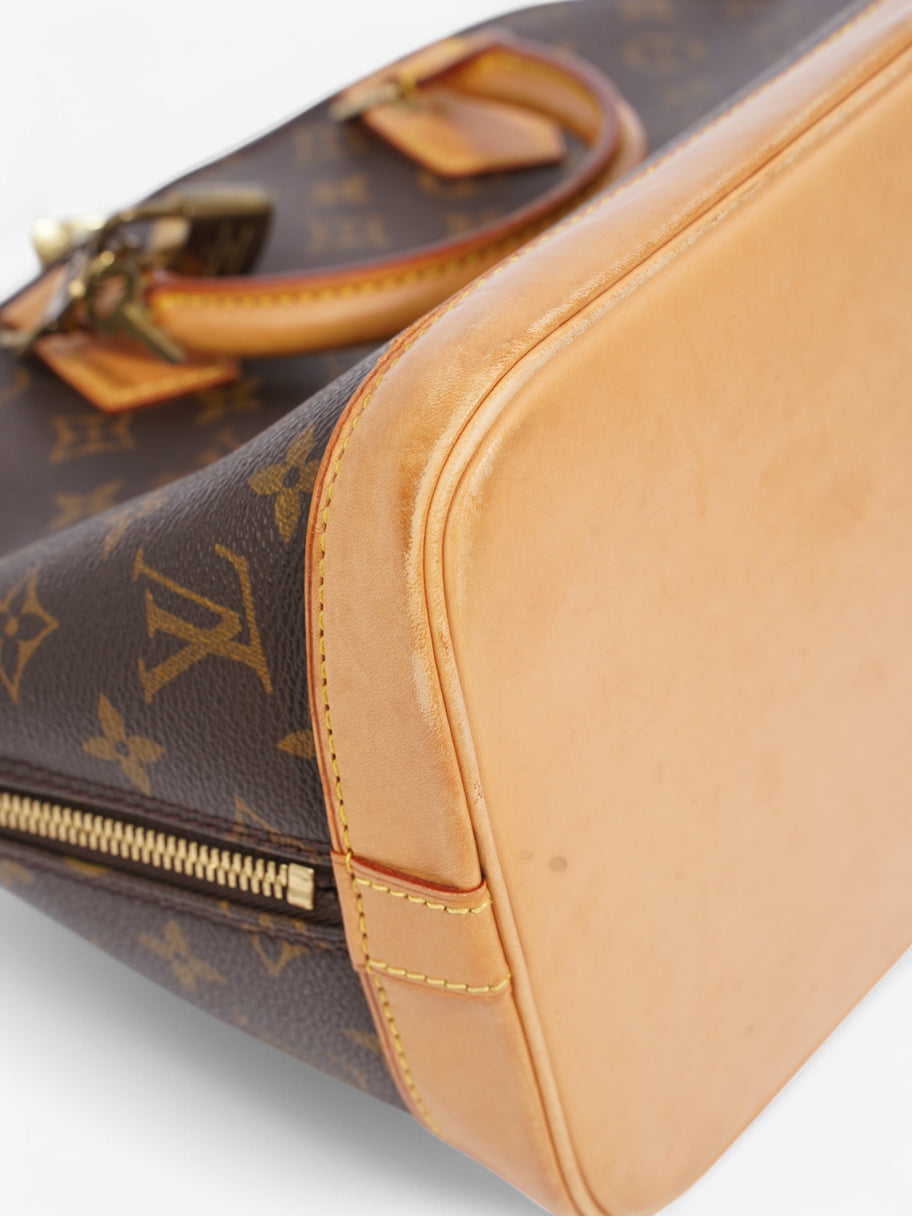 Louis Vuitton Alma Monogram Coated Canvas PM Image 8
