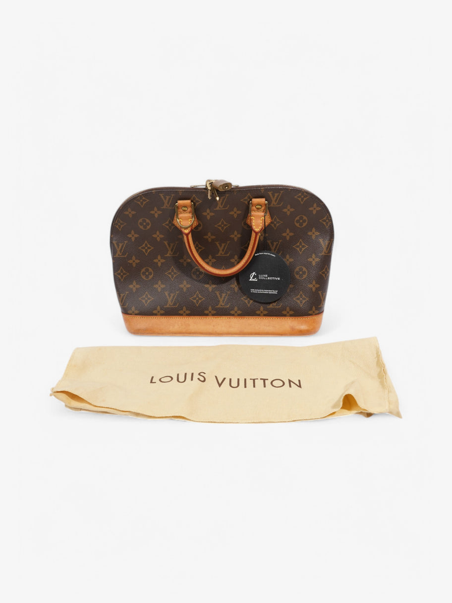Louis Vuitton Alma Monogram Coated Canvas PM Image 11