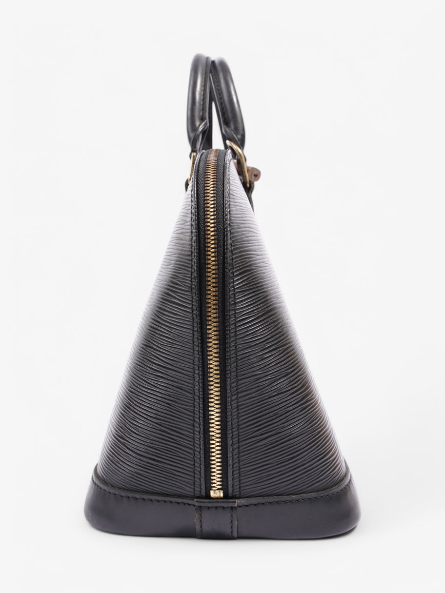 Louis Vuitton Alma Black Epi Leather PM Image 5