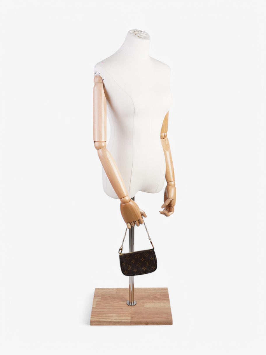 Louis Vuitton Mini Pochette Accessoires Monogram Coated Canvas Image 2