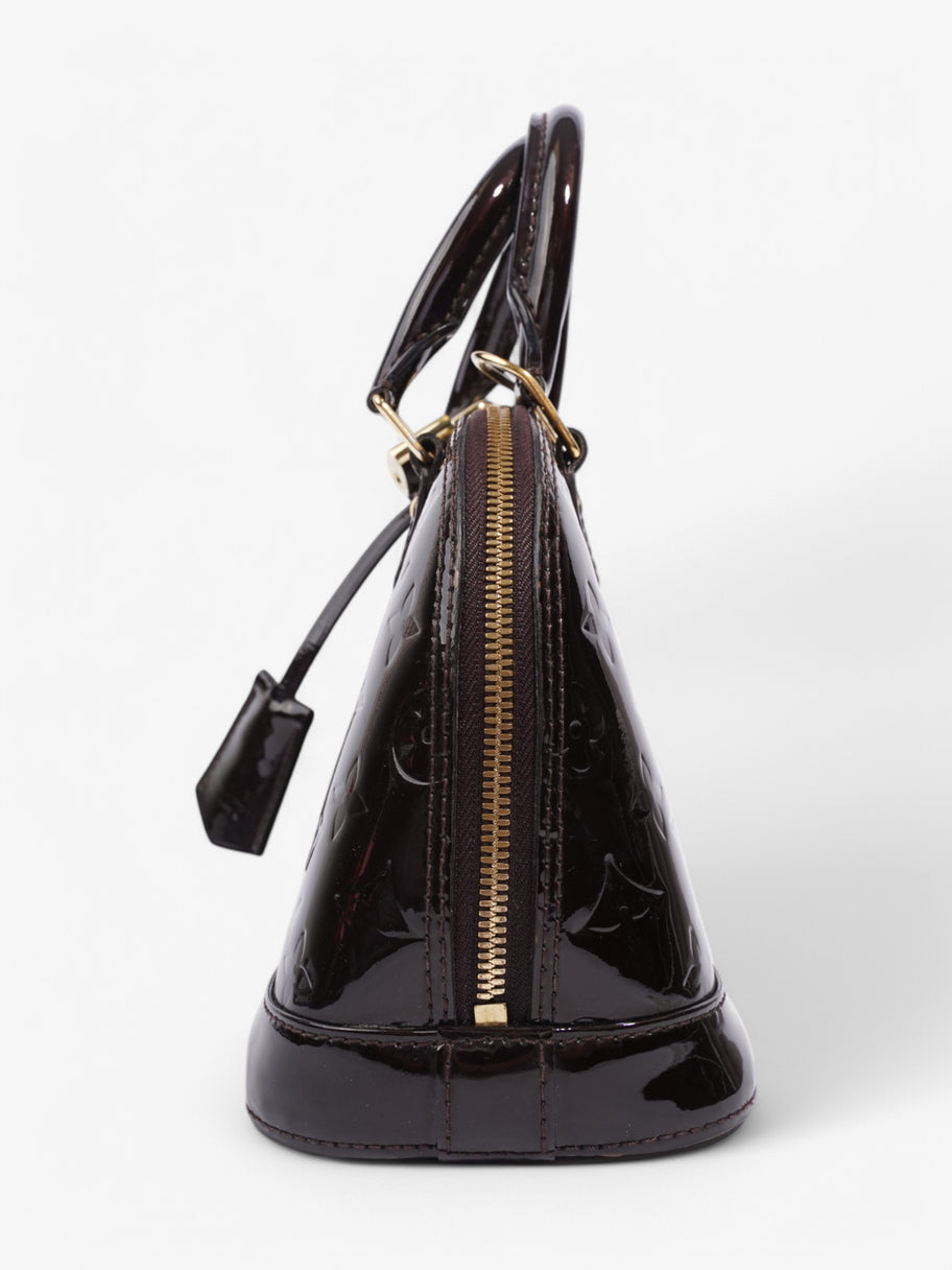 Louis Vuitton Alma Purple Vernis Leather BB Image 3