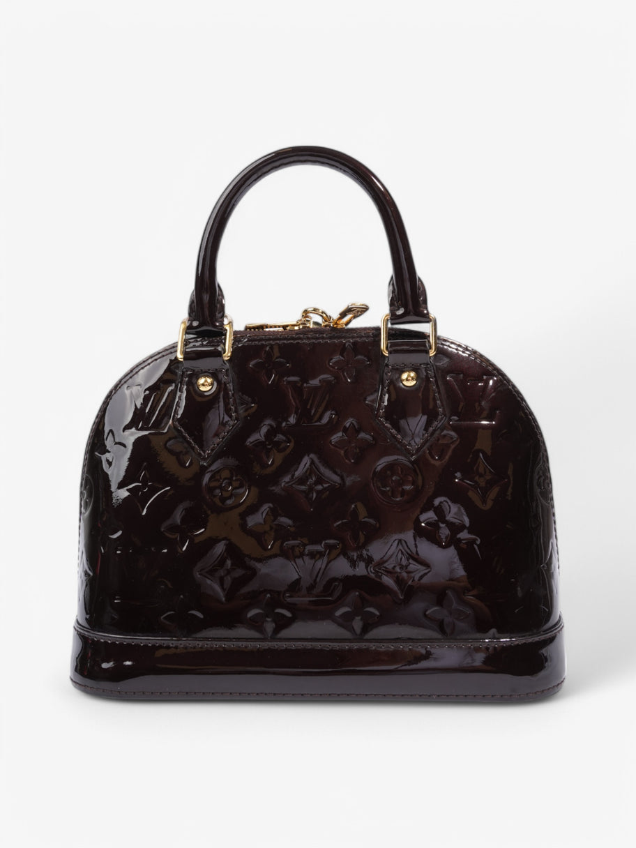 Louis Vuitton Alma Purple Vernis Leather BB Image 4