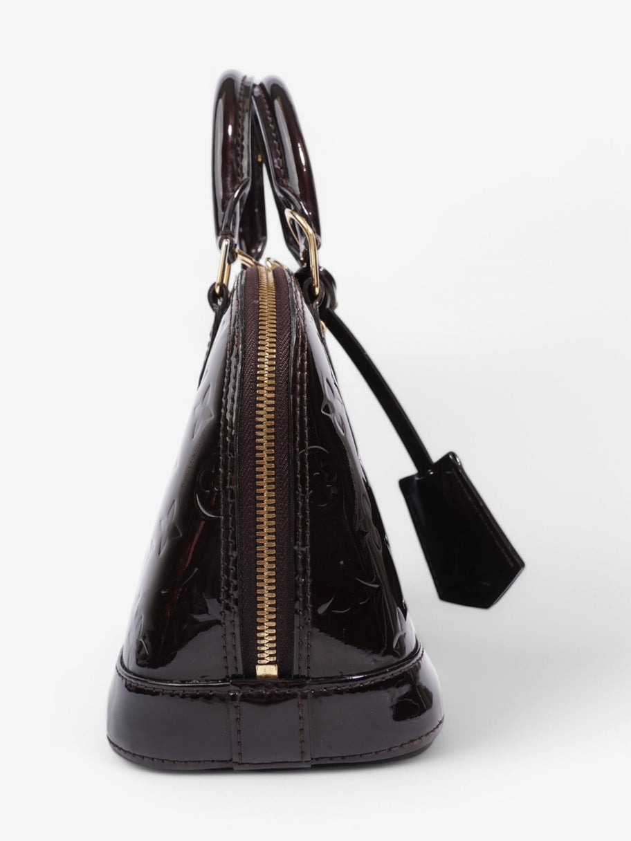 Louis Vuitton Alma Purple Vernis Leather BB Image 5