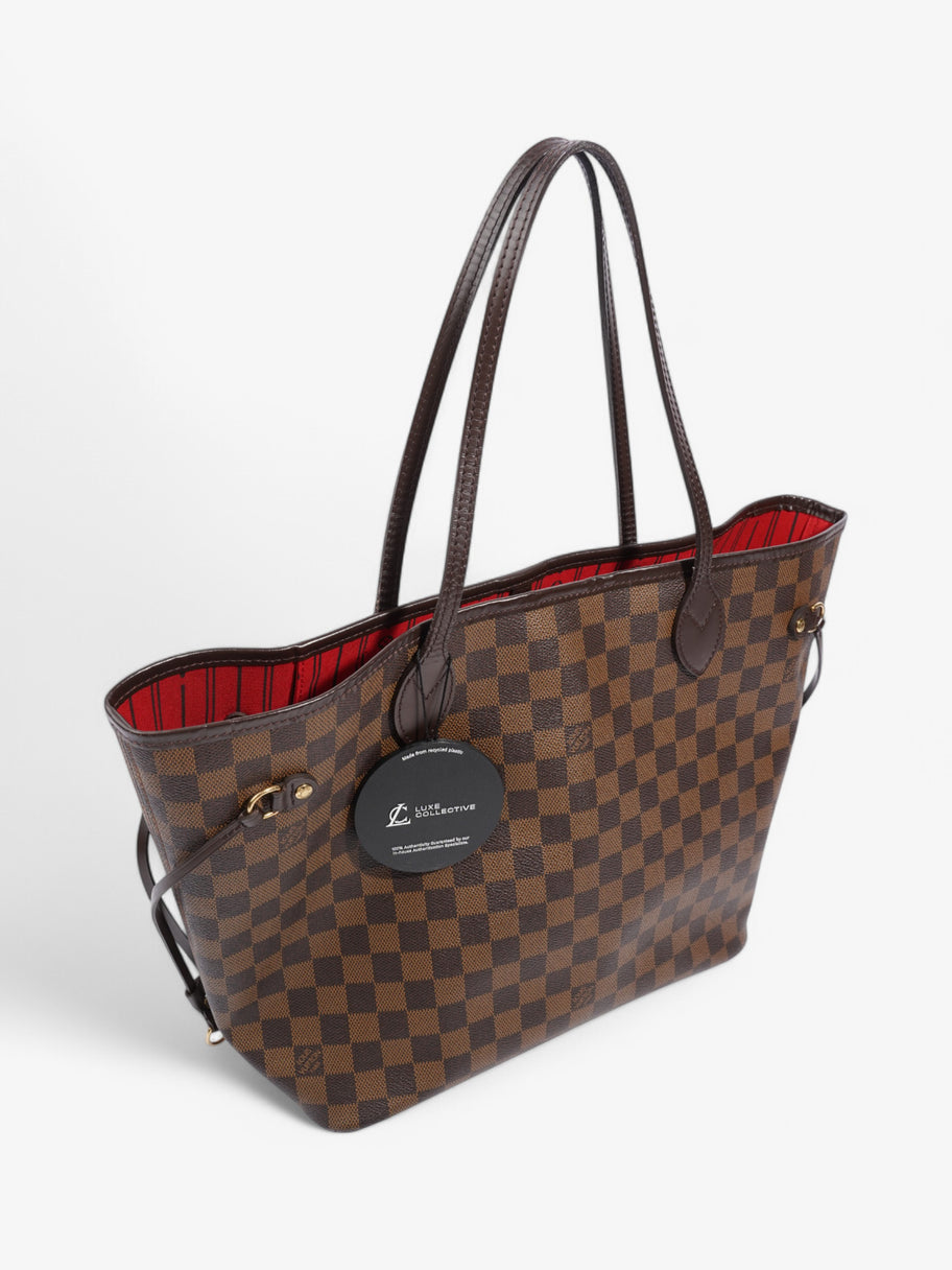 Louis Vuitton Neverfull Damier Ebene Coated Canvas MM Image 8