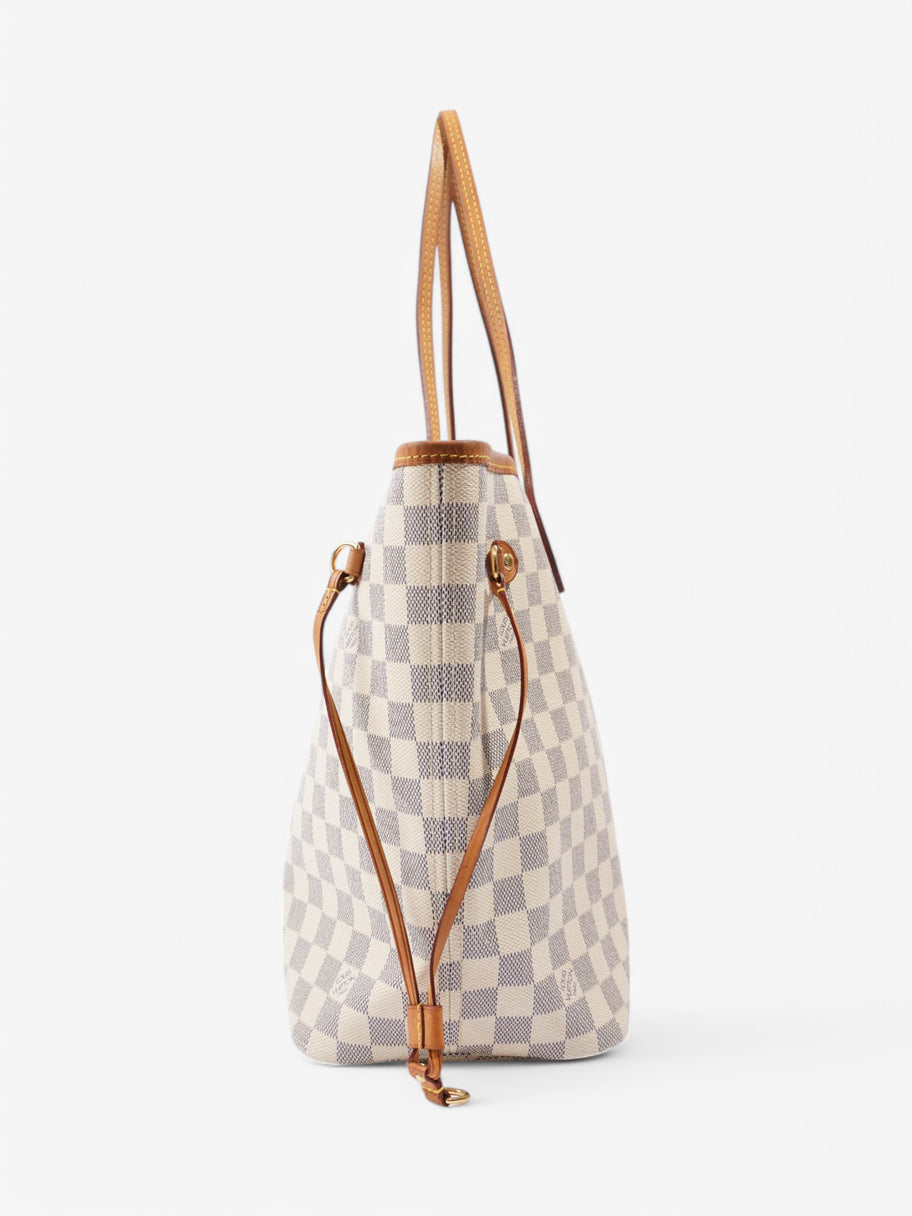 Louis Vuitton Neverfull Damier Azur Coated Canvas MM Image 5