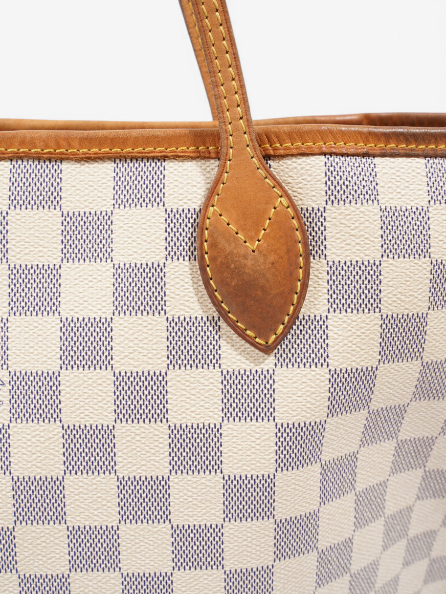 Louis Vuitton Neverfull Damier Azur Coated Canvas MM Image 6