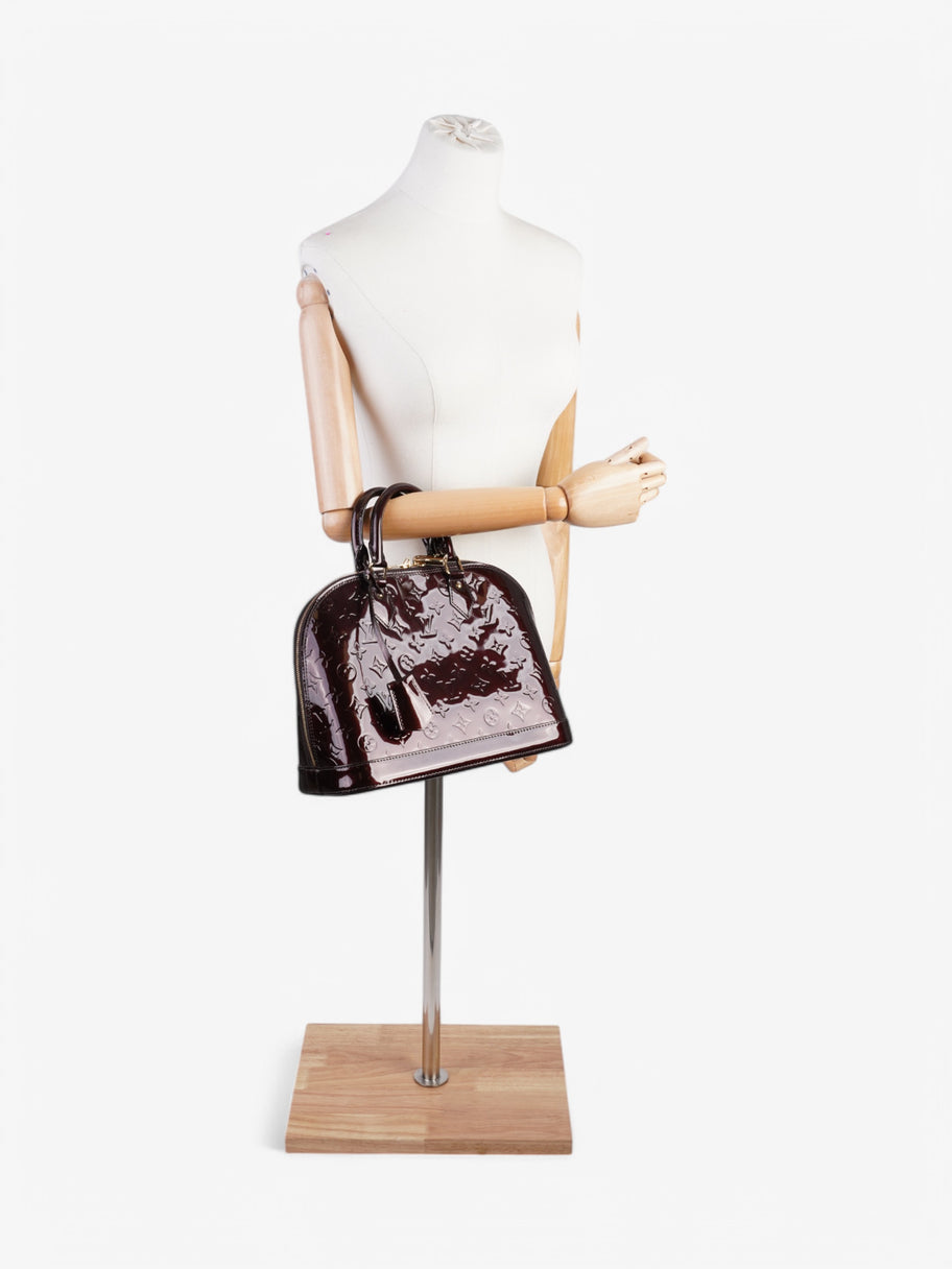 Louis Vuitton Alma Purple Vernis Leather PM Image 2