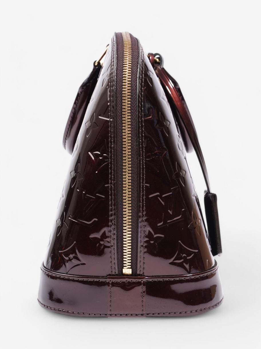 Louis Vuitton Alma Purple Vernis Leather PM Image 5