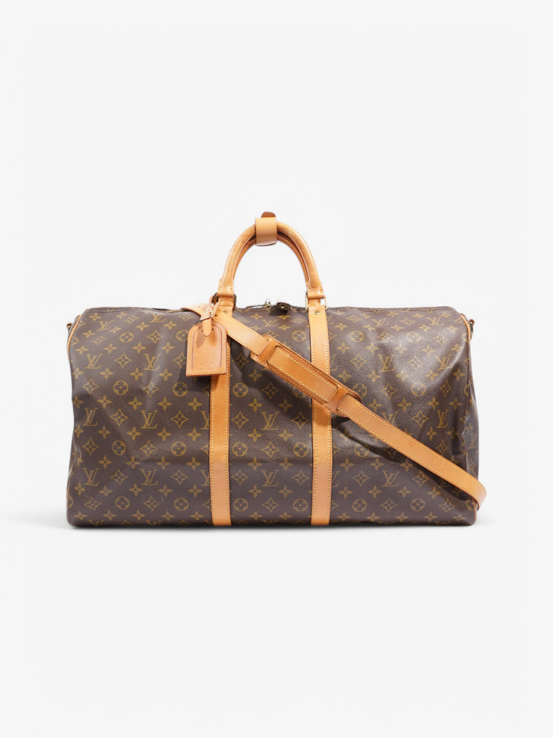  Louis Vuitton Keepall Bandouliere Monogram Coated Canvas 55