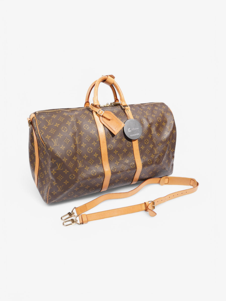 Louis Vuitton Keepall Bandouliere Monogram Coated Canvas 55 Image 10
