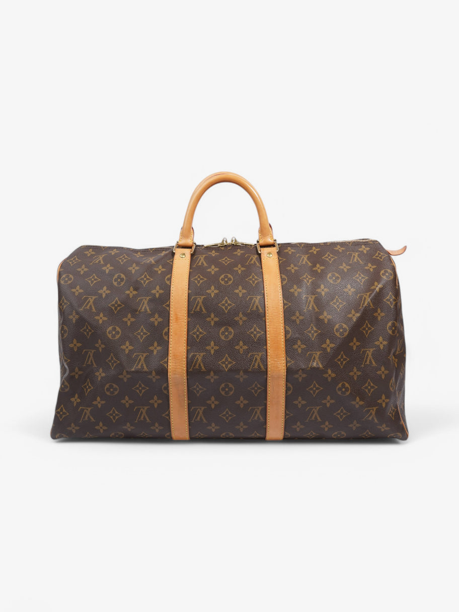 Louis Vuitton Keepall Monogram Coated Canvas 50 Image 4