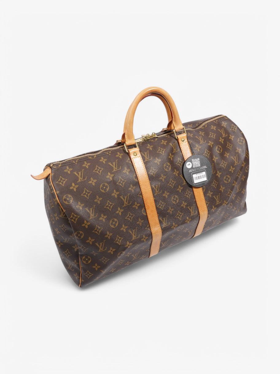 Louis Vuitton Keepall Monogram Coated Canvas 50 Image 9