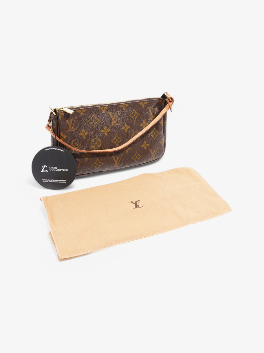 Louis Vuitton Pochette Accessoires Monogram Coated Canvas Image 8