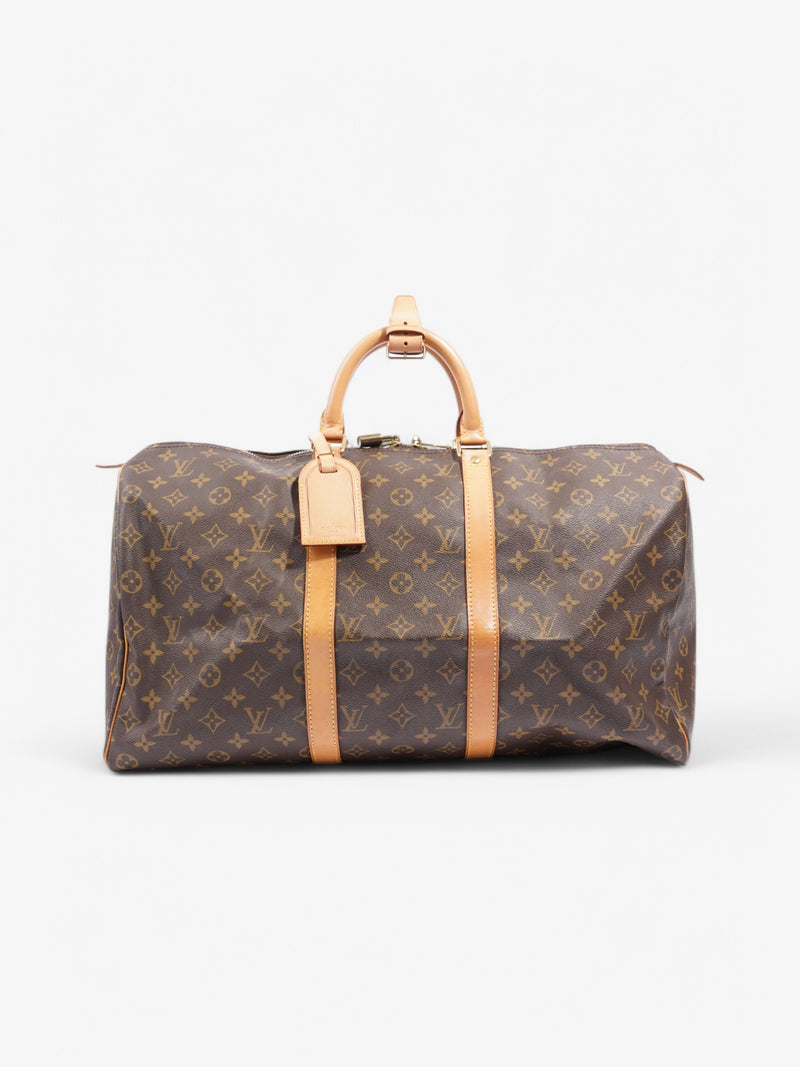  Louis Vuitton Keepall Monogram Coated Canvas 50