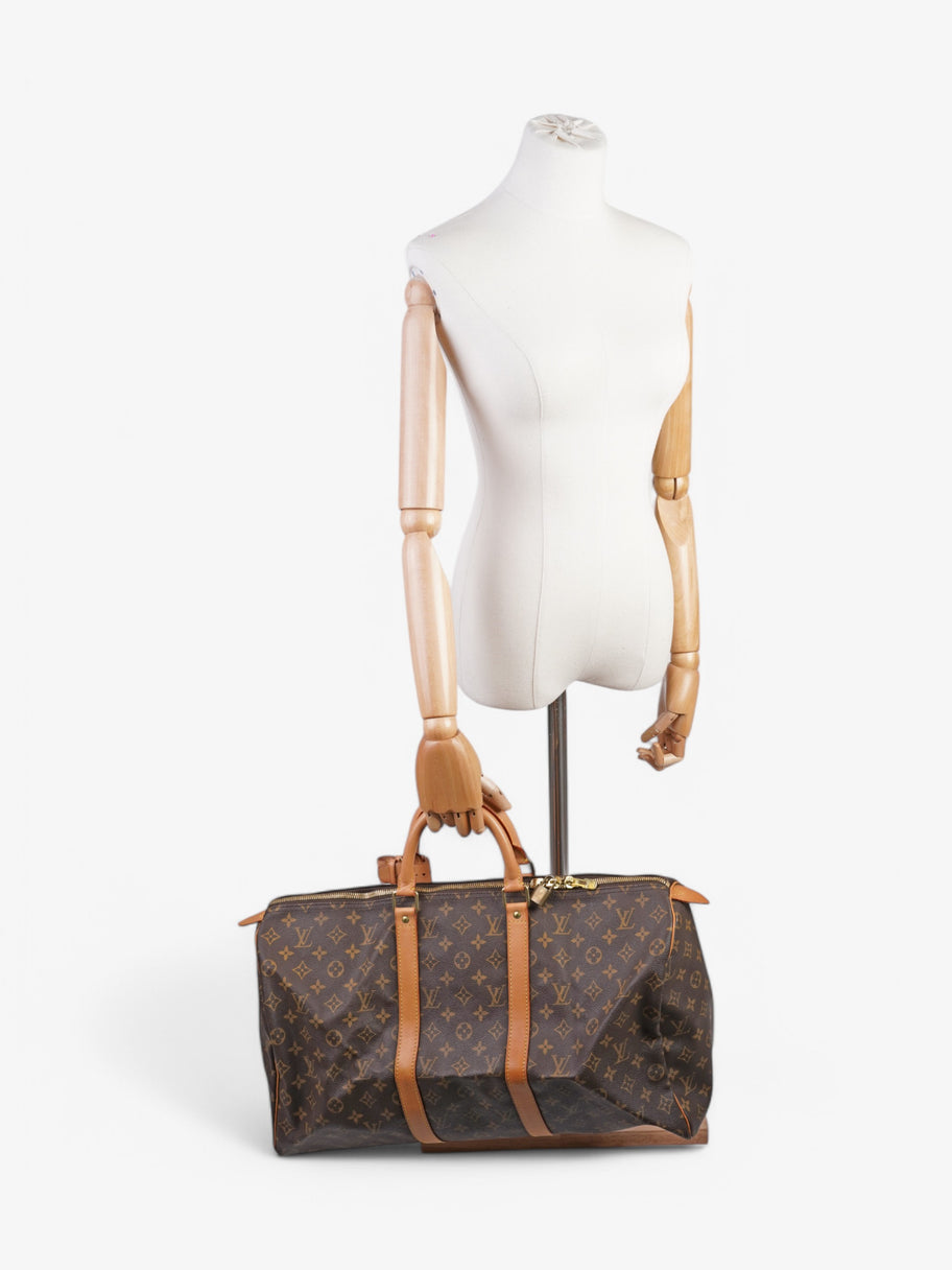 Louis Vuitton Keepall Monogram Coated Canvas 50 Image 2