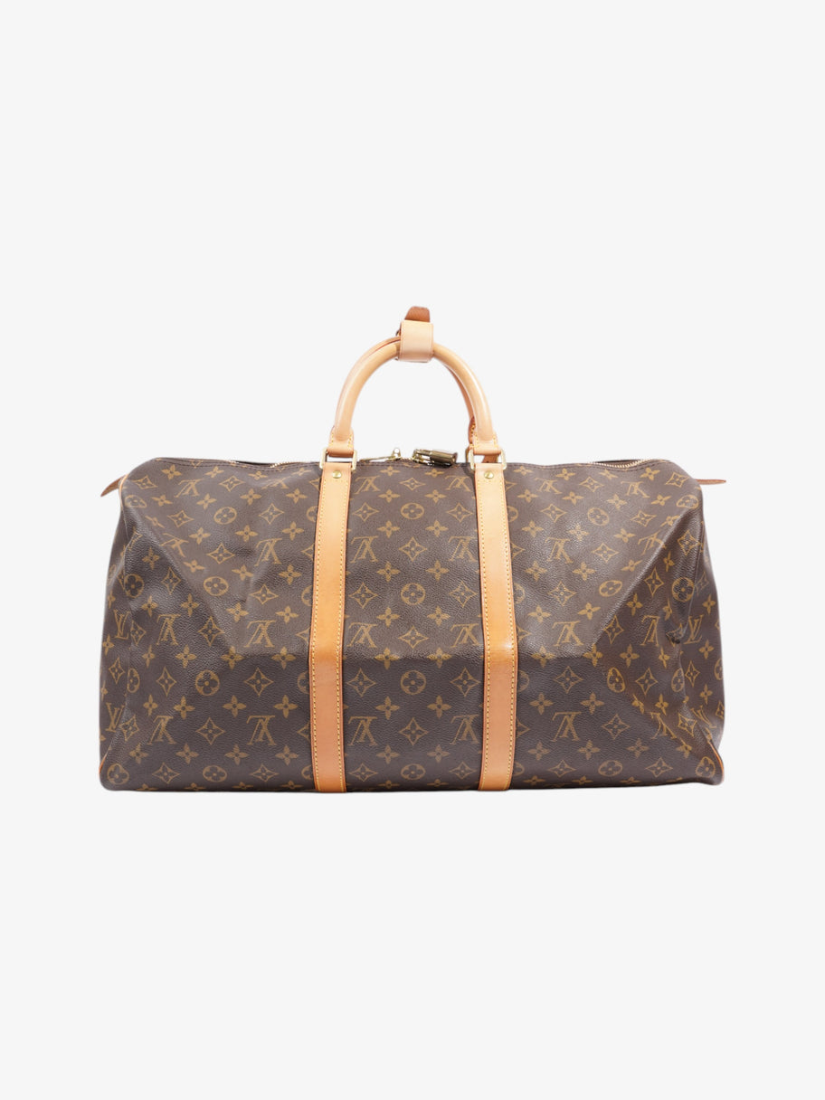 Louis Vuitton Keepall Monogram Coated Canvas 50 Image 4
