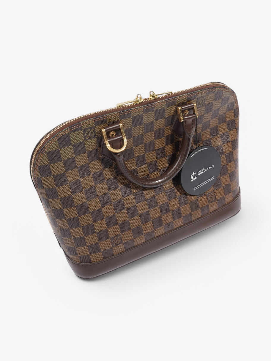 Louis Vuitton Alma Damier Ebene Coated Canvas PM Image 11
