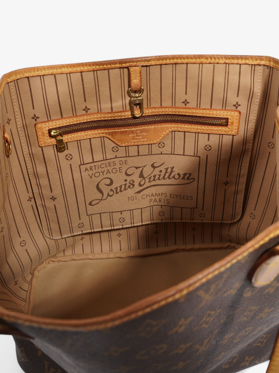 Louis Vuitton Neverfull Monogram Coated Canvas MM Image 10