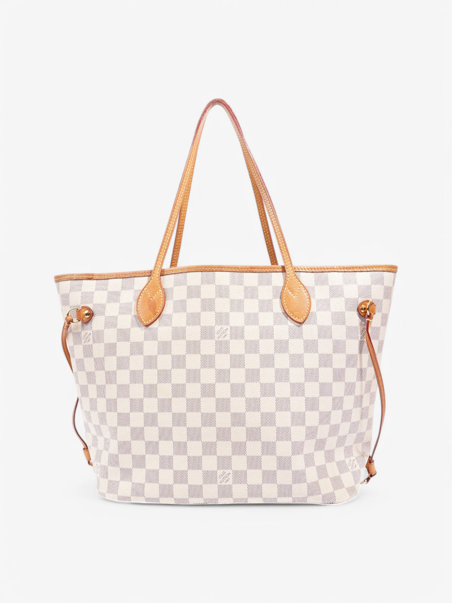 Louis Vuitton Neverfull Damier Azur Coated Canvas MM Image 4