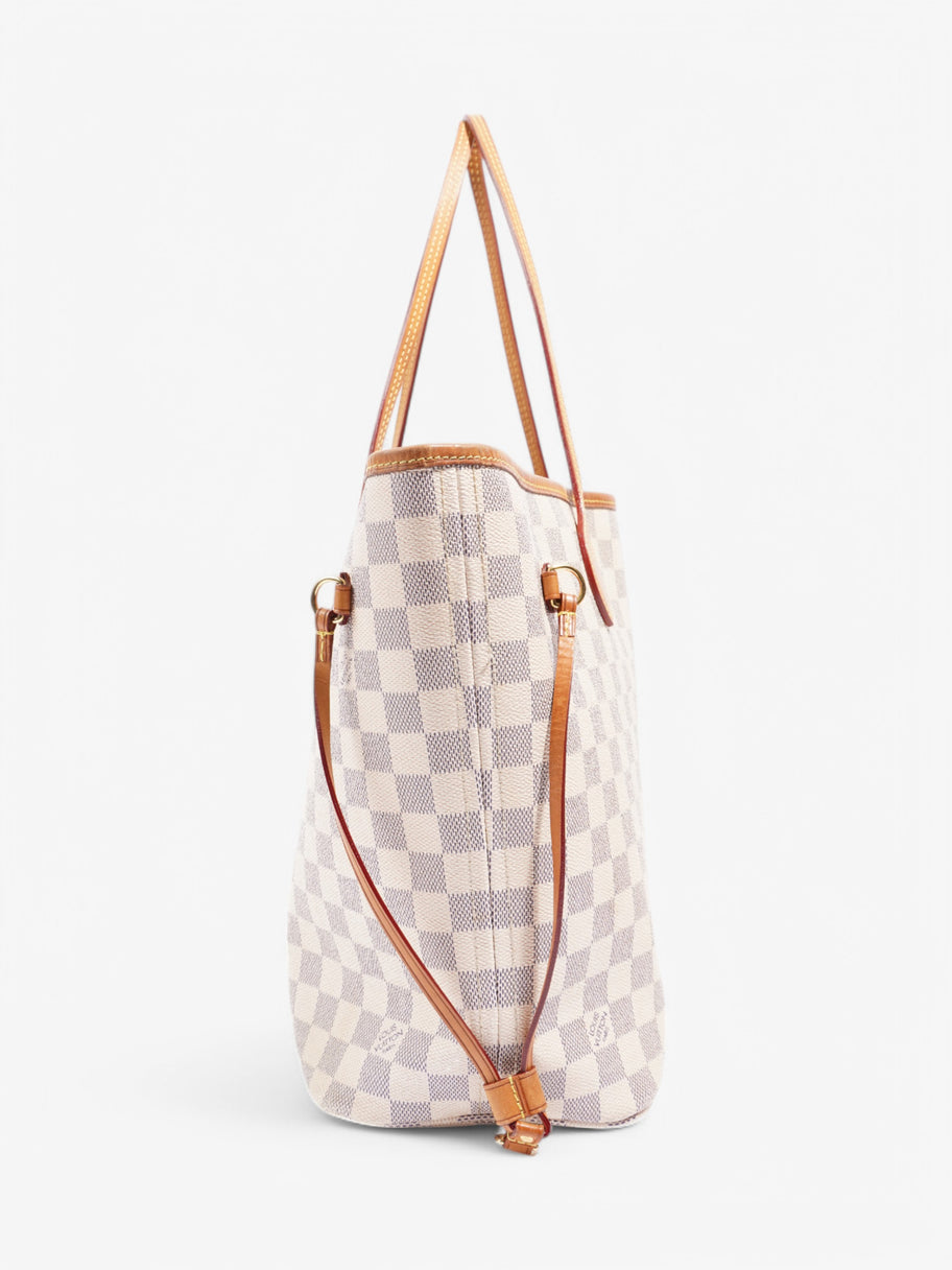 Louis Vuitton Neverfull Damier Azur Coated Canvas MM Image 5