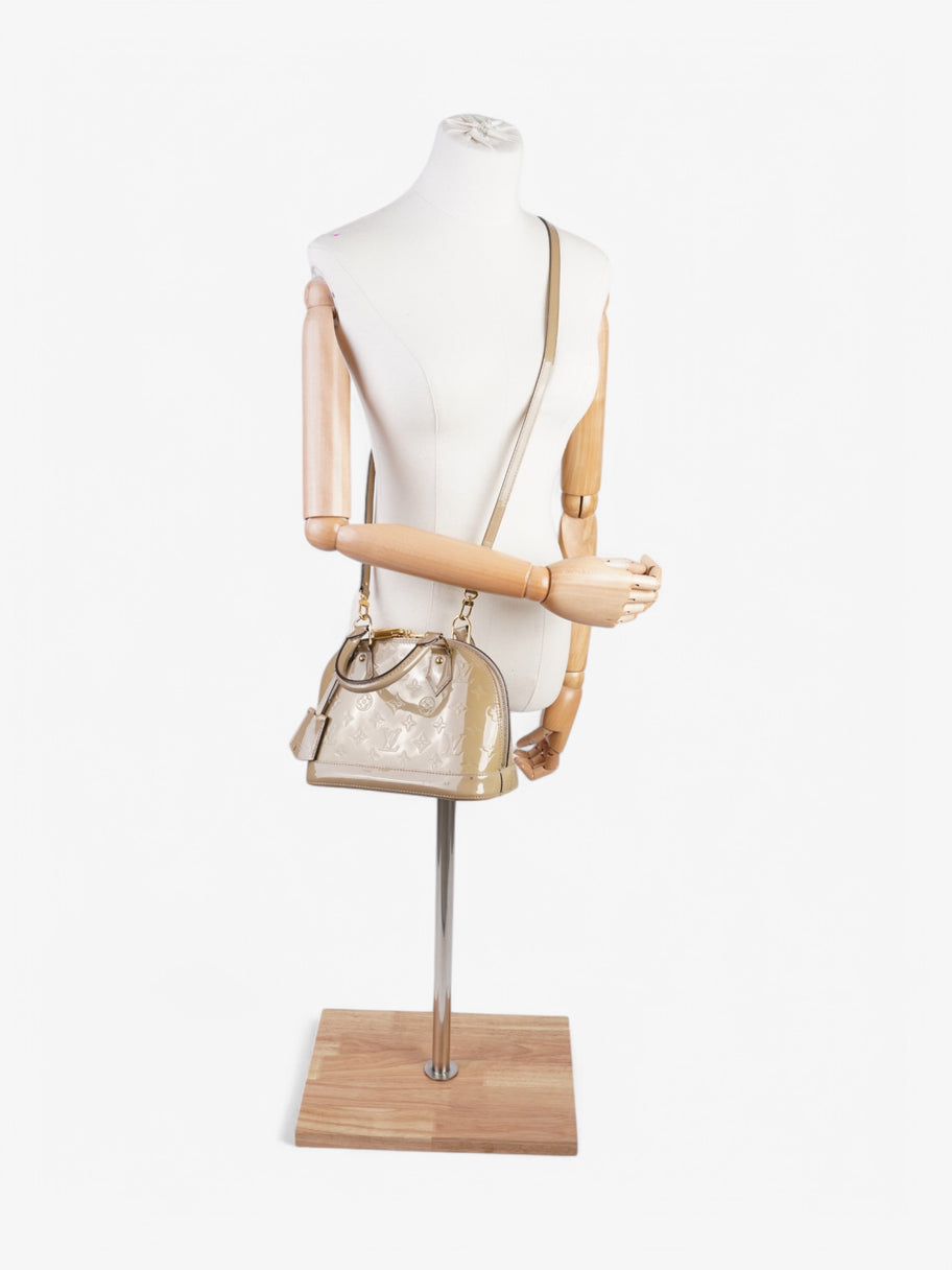 Louis Vuitton Alma Beige Vernis Leather BB Image 2