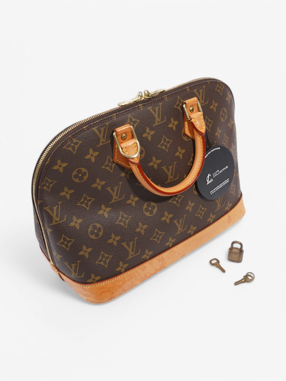 Louis Vuitton Alma Monogram Coated Canvas PM Image 10
