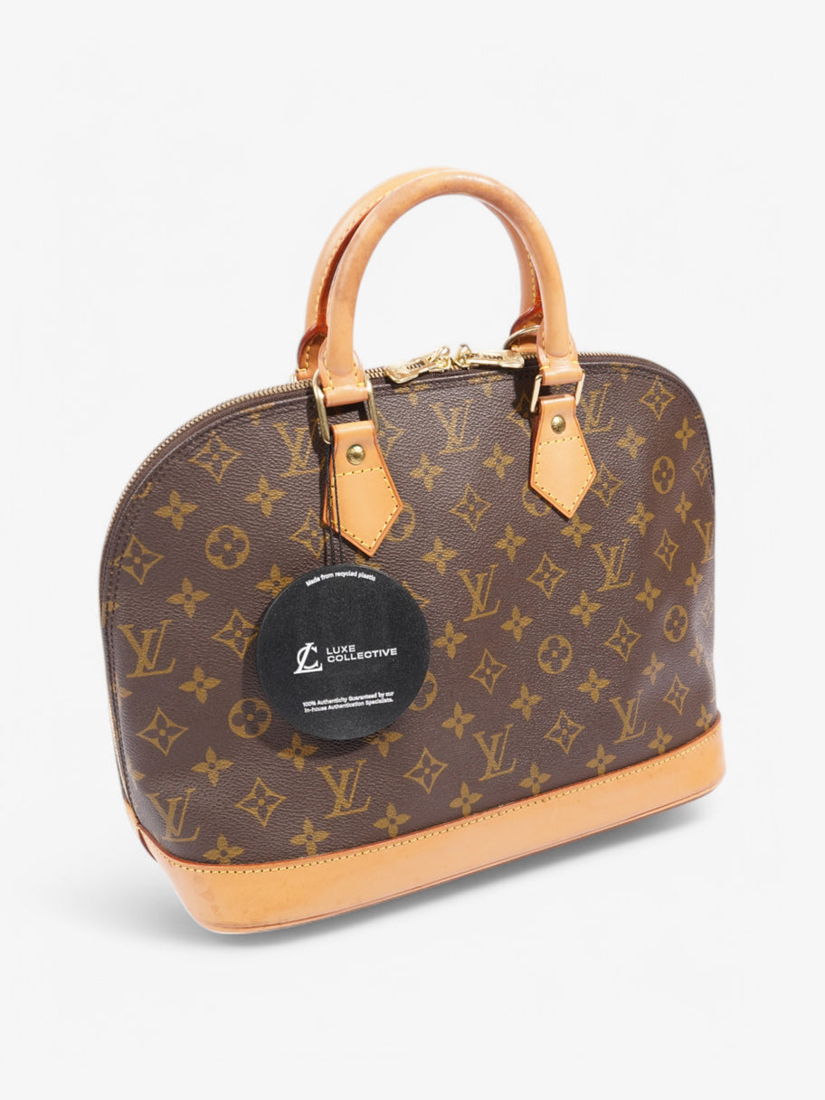 Louis Vuitton Alma Monogram Coated Canvas PM Image 8