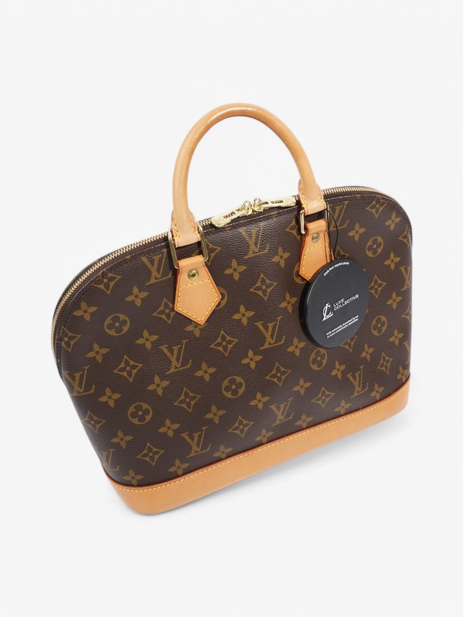 Louis Vuitton Alma Monogram Coated Canvas PM Image 8