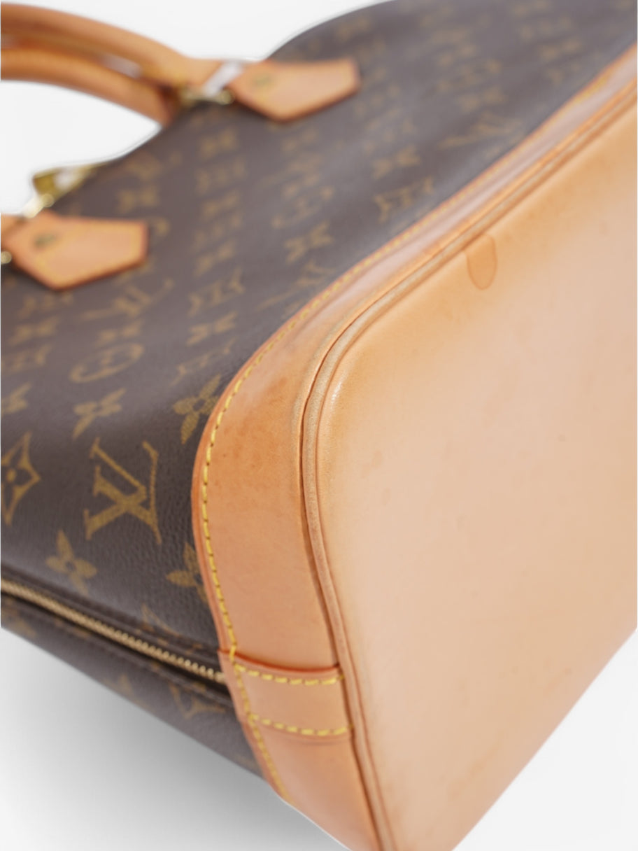 Louis Vuitton Alma Monogram Coated Canvas PM Image 8