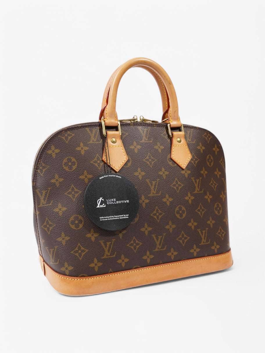 Louis Vuitton Alma Monogram Coated Canvas PM Image 9