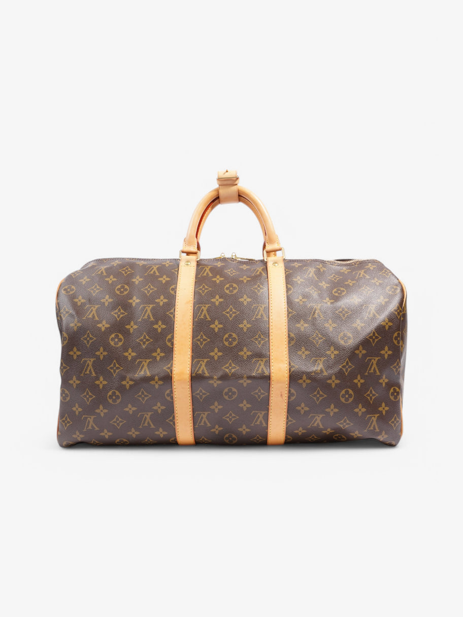 Louis Vuitton Keepall Monogram Coated Canvas 50 Image 4