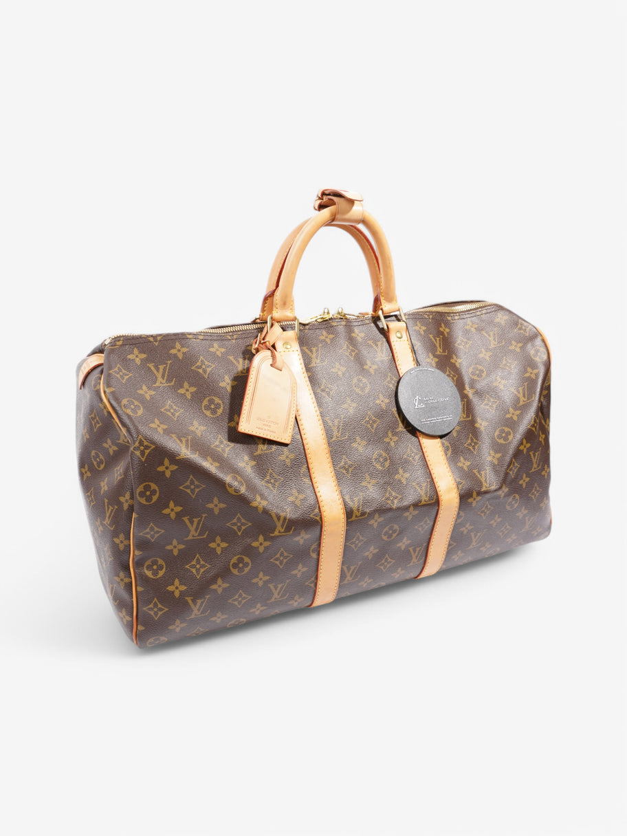Louis Vuitton Keepall Monogram Coated Canvas 50 Image 9