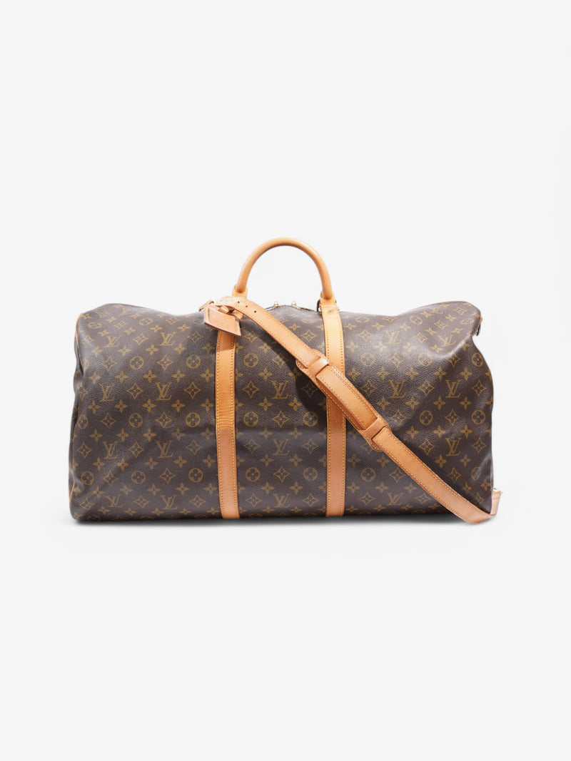  Louis Vuitton Keepall Bandouliere Monogram Coated Canvas 60