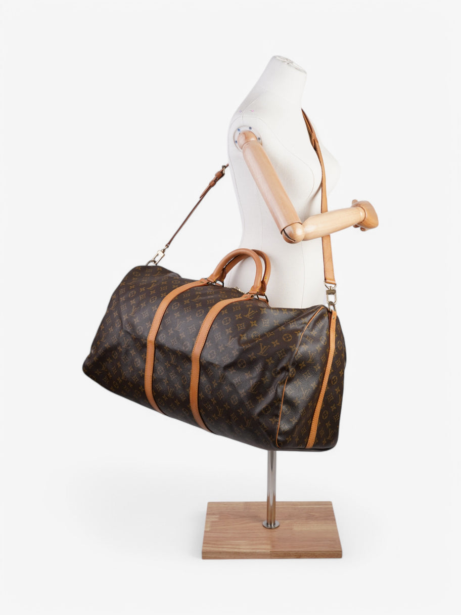Louis Vuitton Keepall Bandouliere Monogram Coated Canvas 60 Image 2