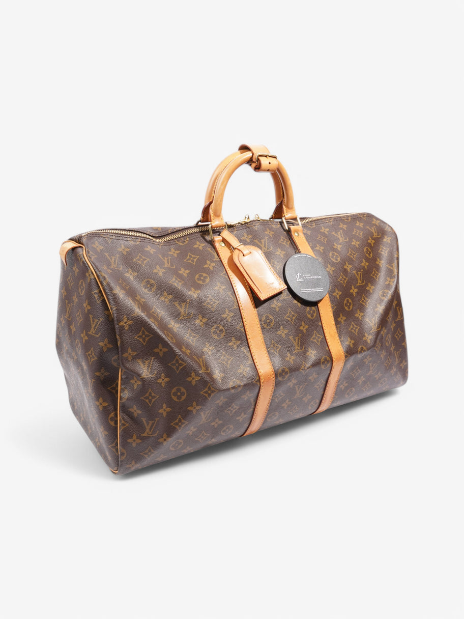 Louis Vuitton Keepall Monogram Coated Canvas 55 Image 9