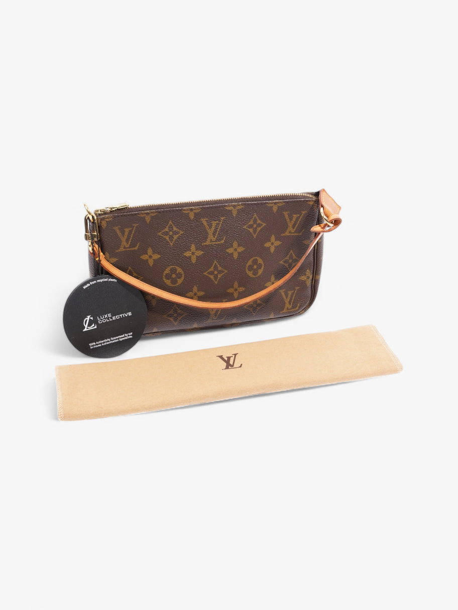 Louis Vuitton Pochette Accessoires Monogram Coated Canvas Image 9