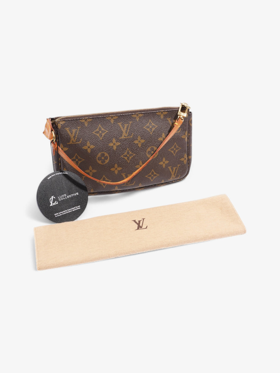 Louis Vuitton Pochette Accessoires Monogram Coated Canvas Image 9