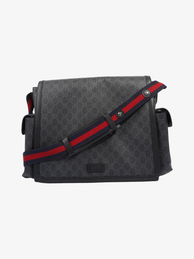  Gucci Baby Changing Bag Black Coated Ba