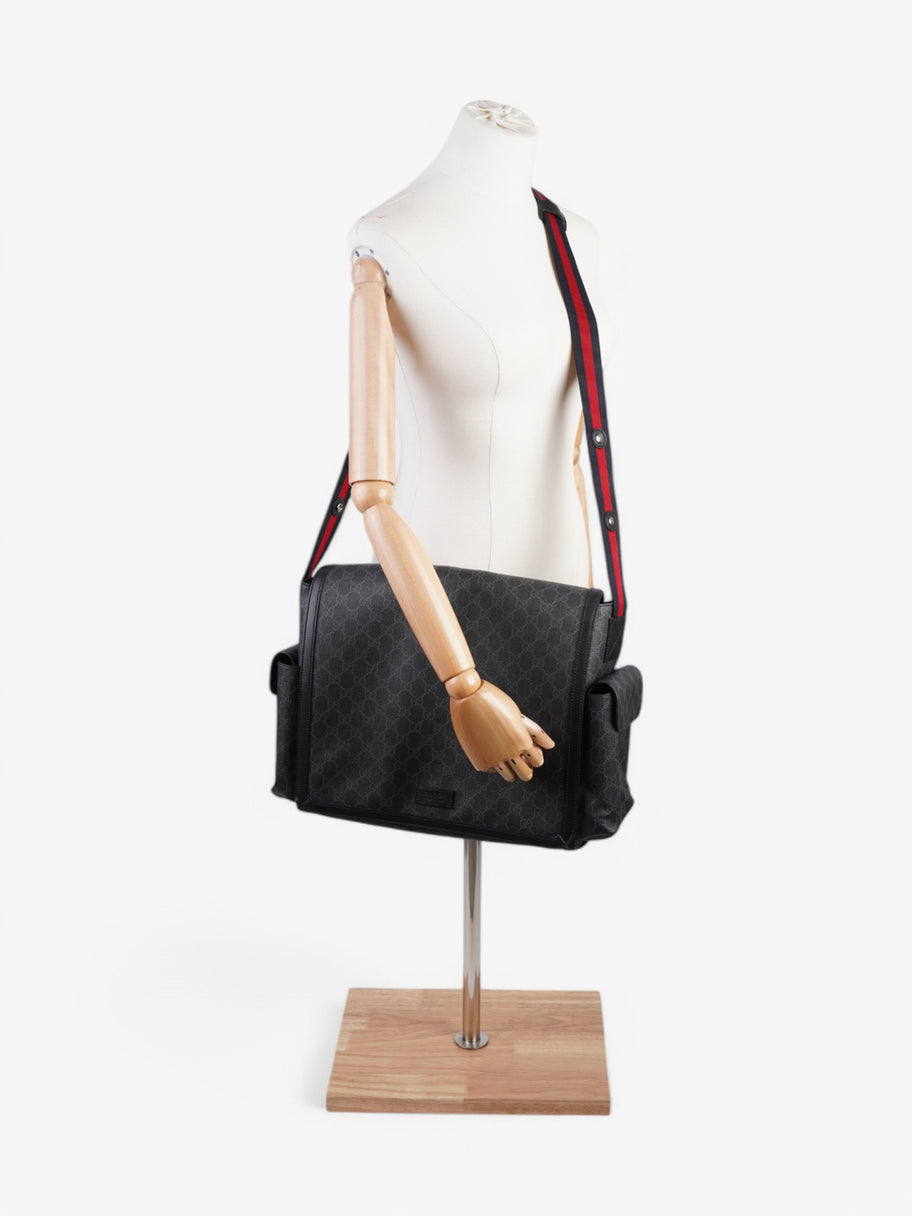 Gucci Baby Changing Bag Black Coated Ba Image 2