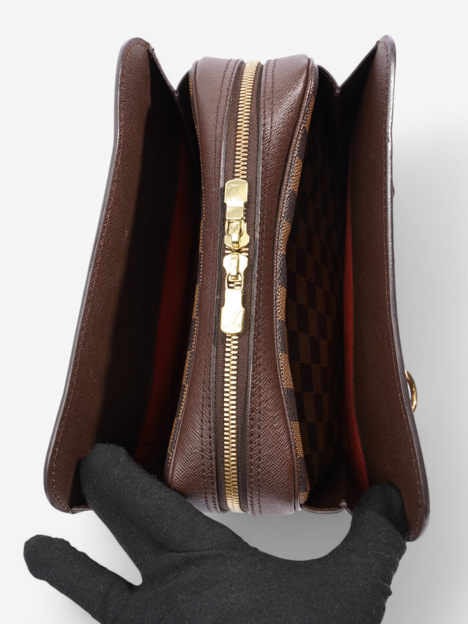 Louis Vuitton Triana Damier Ebene Coated Canvas Image 8