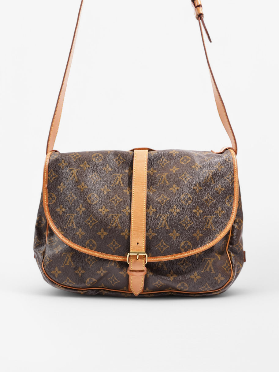 Louis Vuitton Saumur Monogram Coated Canvas 35 Image 4