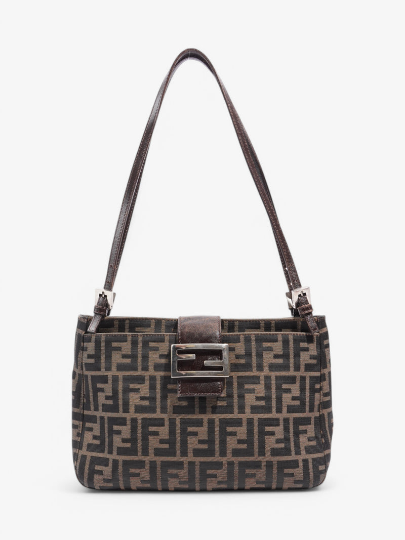  Fendi Mamma Baguette Zucca Canvas