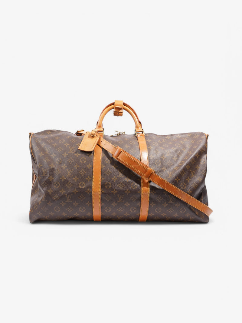  Louis Vuitton Keepall Bandouliere Monogram Coated Canvas 60